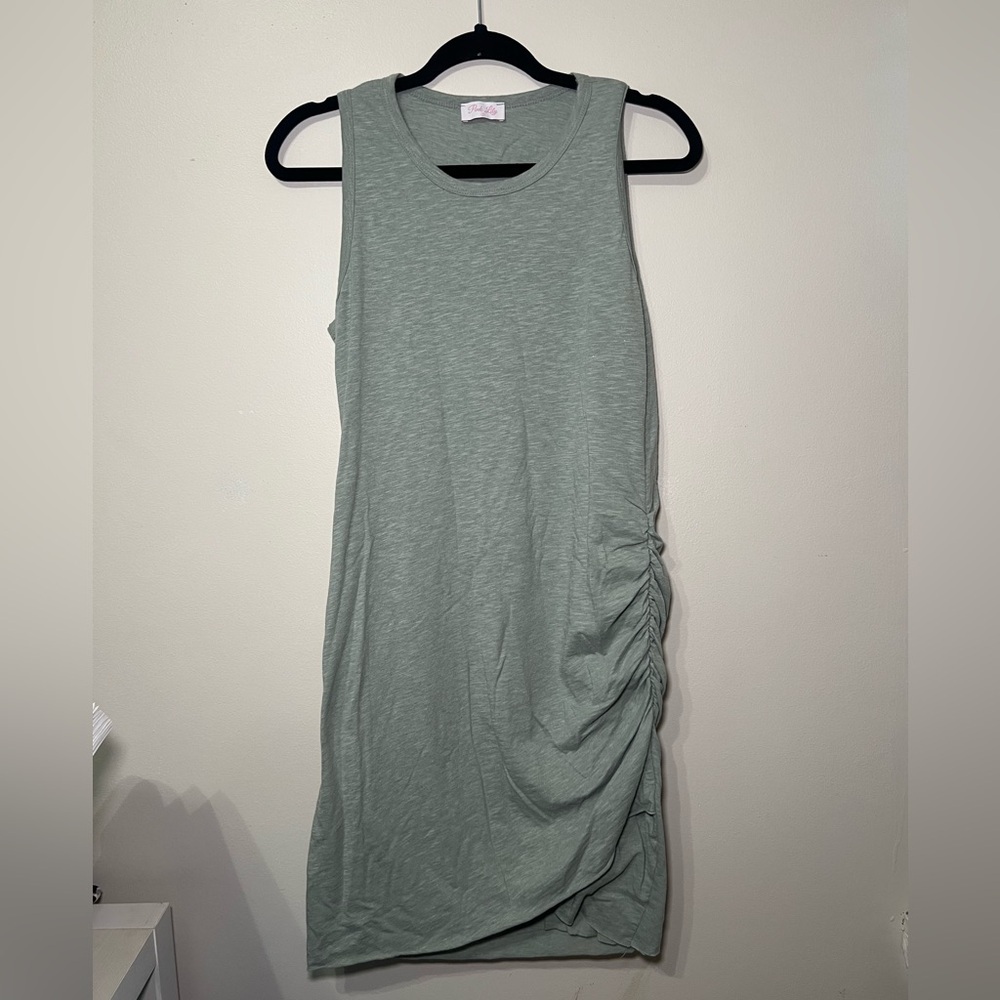 Pink Lily Light Green Dress